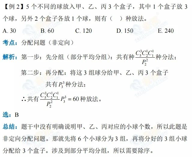 【管綜數(shù)學】“分配”問題詳解，讓你從模棱兩可到從容應對！